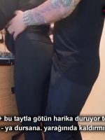 Taytla Çıldırtan Teyzesinin Götüne Sürtünüp Değdirdi