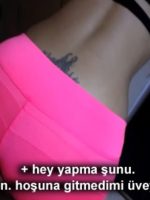 Lavaboda Sıkışan Üvey Anneyi Taytla Dayanamayıp Okşadı