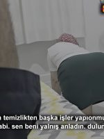 Eğilirken Avuçladığı Temizlikçiye Parayla Kandırıp Sahiplendi