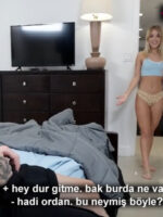 Amını Gösterip Siktirmeyen Üvey Kardeşini Yarağıyla Kışkırttı