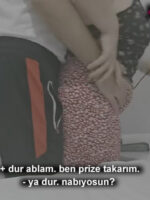 Tenhada Dürtüklediği Komşuya Kalçadan Yaslayan Fırlama